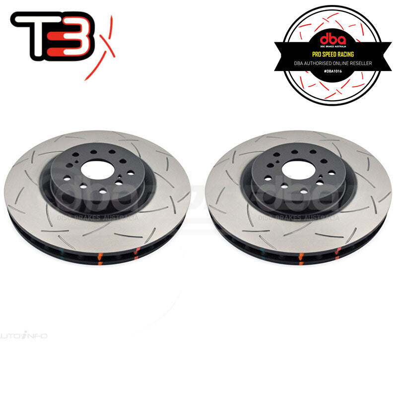 DBA T3 4000 Slotted Rotors PAIR