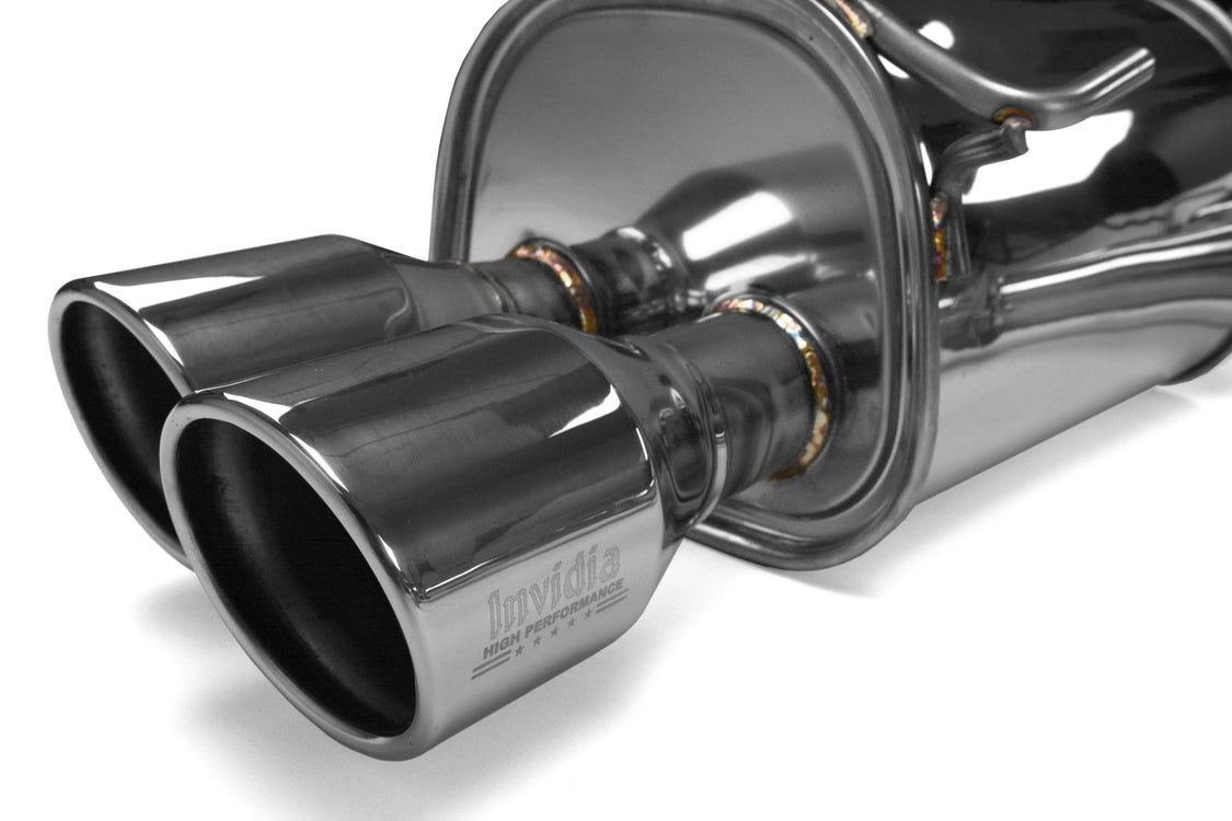 Invidia Q300 Cat Back Exhaust w/Ti Rolled Tips - Subaru WRX/STI 11-21 - Image 11