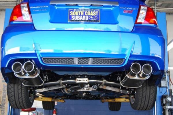 Invidia Q300 Cat Back Exhaust w/Ti Rolled Tips - Subaru WRX/STI 11-21 - Image 14