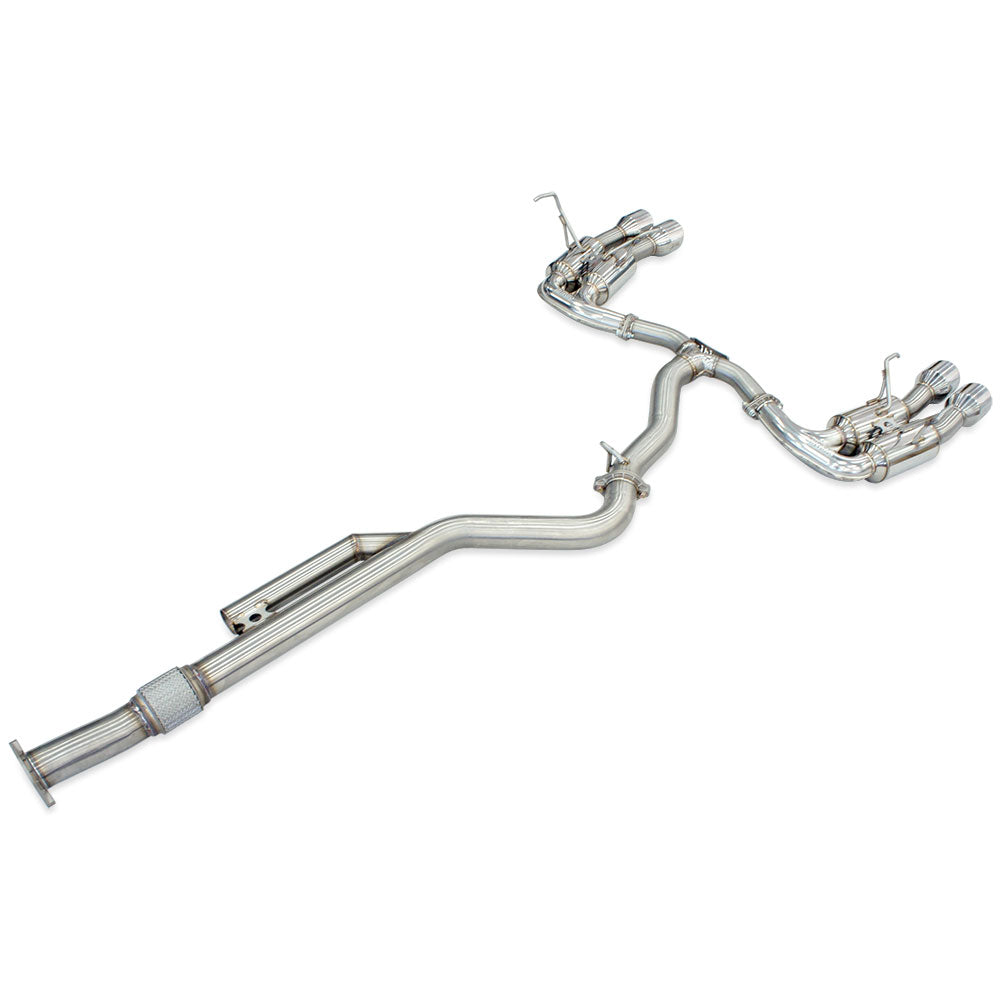 Invidia R400 "Signature Edition" Cat Back Exhaust w/Black Tips - Subaru WRX VB 22+ (Sedan) - Image 5