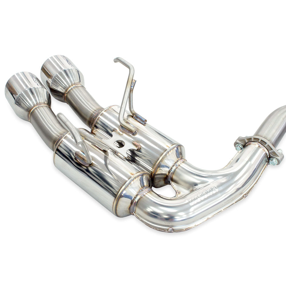 Invidia R400 "Signature Edition" Cat Back Exhaust w/Black Tips - Subaru WRX VB 22+ (Sedan) - Image 7