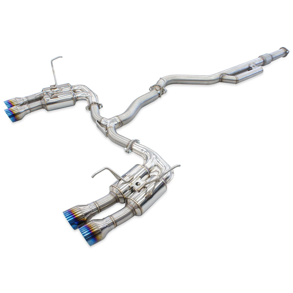 Invidia R400 "Signature Edition" Cat Back Exhaust w/Black Tips - Subaru WRX VB 22+ (Sedan) - Image 2