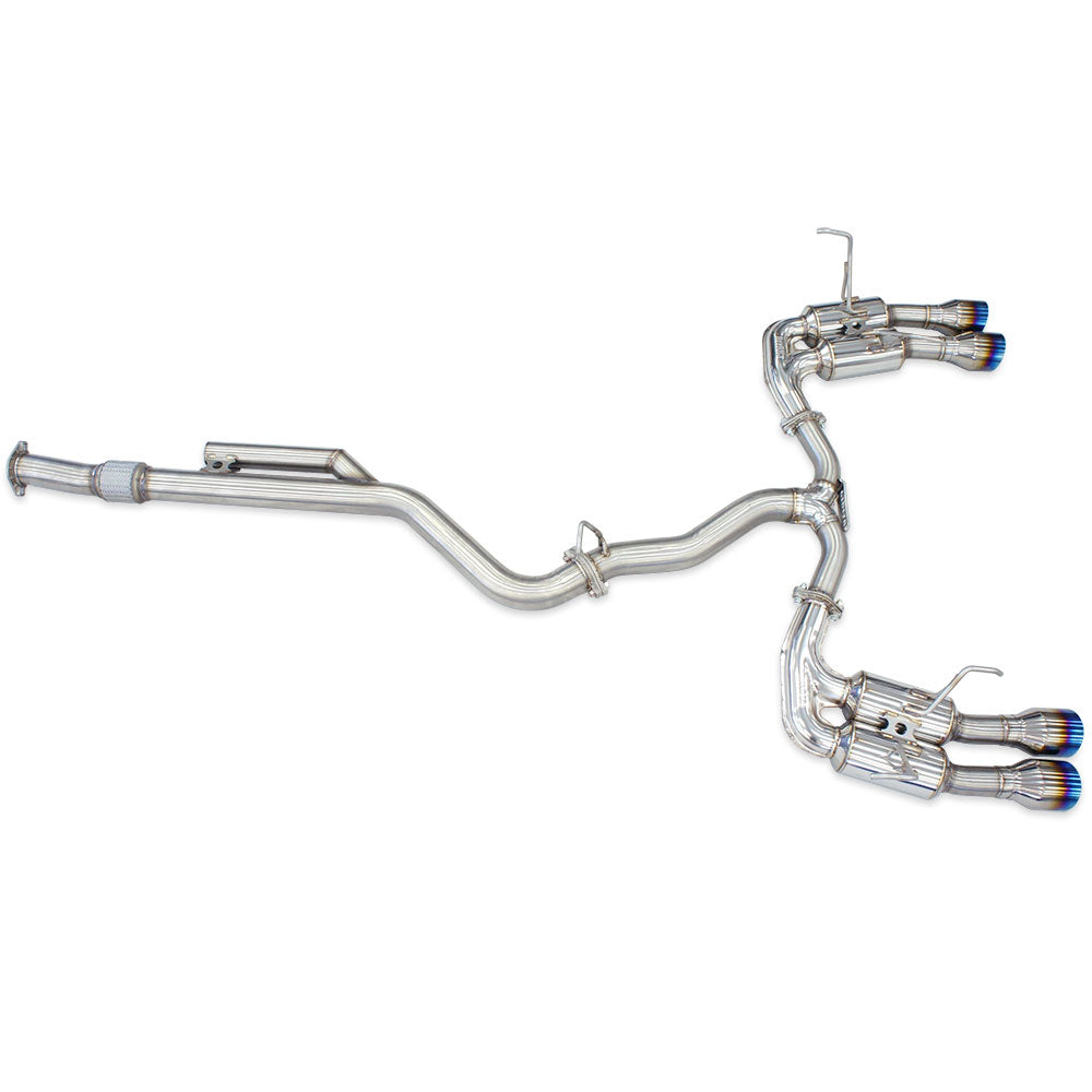 Invidia R400 "Signature Edition" Cat Back Exhaust w/Black Tips - Subaru WRX VB 22+ (Sedan) - Image 15