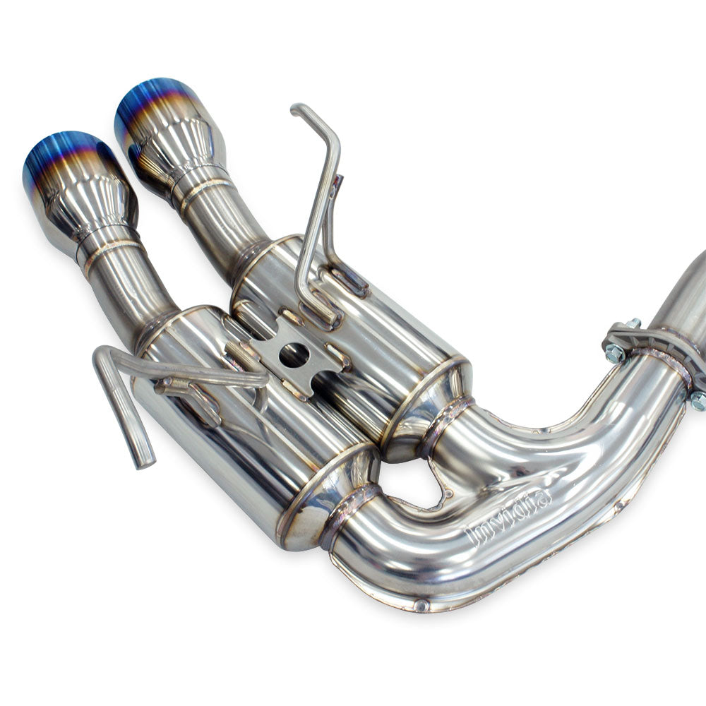 Invidia R400 "Signature Edition" Cat Back Exhaust w/Black Tips - Subaru WRX VB 22+ (Sedan) - Image 10